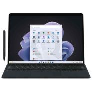 تبلت مایکروسافت مدل Surface Pro 9-i7 1255U ظرفیت 256 گیگابایت و رم 16 گیگابایت به همراه کیبورد Signature Black و قلم Slim Pen 2